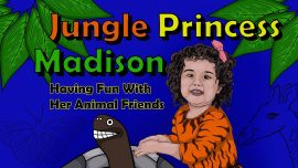 Video thumbnail for kids coloring book with jungle animals
