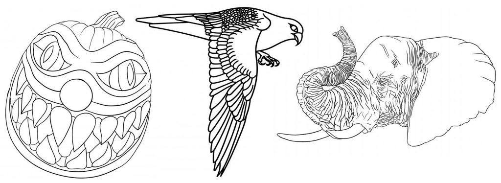 Free Printable Line Art Coloring Book Pages Now Available
