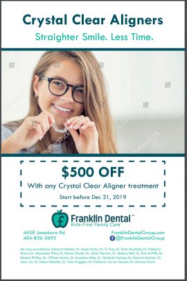 Dental Flier Brochure Advertisement Pamphlet For Teeth Straightening