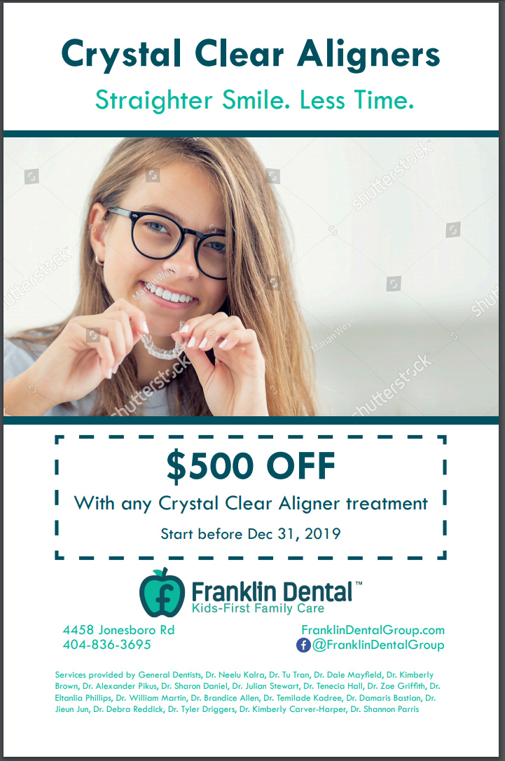 Dental Flier Brochure Advertisement Pamphlet For Teeth Straightening