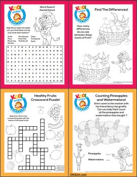 learning activity worksheet for children