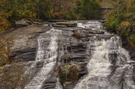 waterfall in north Carolina
